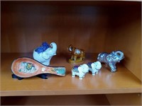 Lot of Collectible elephant figurines