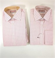 NEW Thomas PINK Dress Shirts (x2)