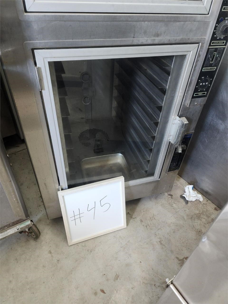 NU-VU warmer/oven