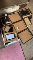 Larger lot of picture frames, various sizes and