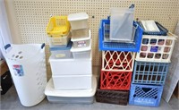 Milk Crates & Storage Containers, Laundry Basket