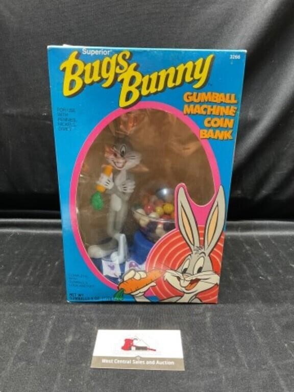 Bugs Bunny Gumball Machine Coin Bank