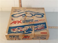1977 Aurora AFX Richard Petty slot car set with