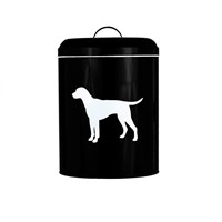 Amici Pet Dog Black/White Buster Food Storage