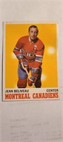 Jean Beliveau Hockey Card