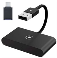 USB + USB-C / Type-C Wired to Wireless Carplay Ada