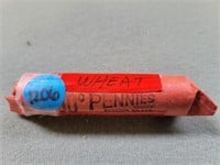 Lincoln Wheat penny roll; 1917-1949. Buyer must co