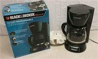 Black & Decker Coffee Maker With Filters