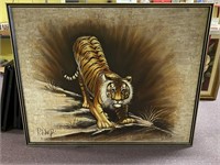 Framed Tiger Wall Art