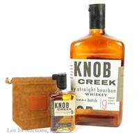 Knob Creek 9 Year Bourbon Gift Set (375 ml)