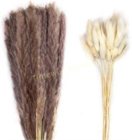 61cm - Total 60 pcs | Pampas Grass & Bunny Tails