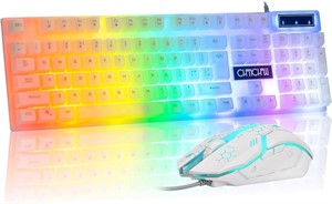 NEW $30 LED Keyboard and Mouse Combo RGB