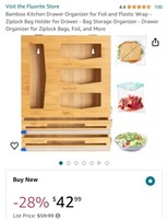 KITCHEN DRAWER ORGANIZER (OPEN BOX, NEW)