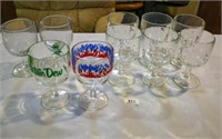 Bar Glasses; 10; Mountain Dew