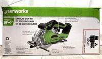 Greenworks Circular Saw Kit