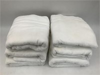6 Grandeur Hospitality Bath Towels, White