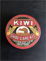 Kiwi Shoe Care Kit in Tin