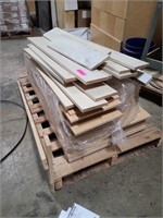 Pallet of Wood and Particle Board Pieces