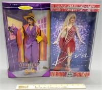 2 Collector Edition Barbies, Uptown Chic, Diva