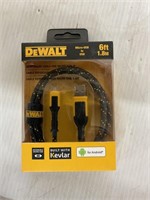 DEWALT MICRO-USB TO USB 6FT CABLE