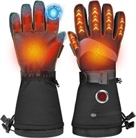 SIZE : M - Heated Gloves for Men Women,