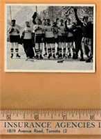 ENGLAND OLYMPIC HOCKEY TEAM: German Card (1936)