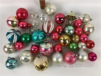 Vintage Christmas ornaments incl. Shiny Brite