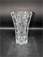 Cut Crystal Vase Hexagonal