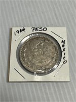 1966 Peso Mexican