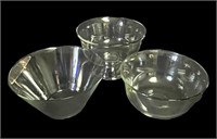 Large Glass Mixing Bowls