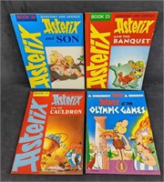 4 Paperback The Adventures of Asterix Comic Books