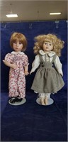 (2) Vintage Dolls (17" Tall)