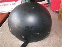 Fiberglass motorcycle helmet-vintage