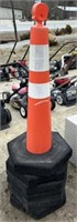 Lot of 6 Safety Cones