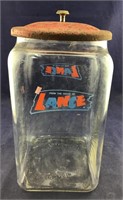 Vintage Lance Jar With Lid