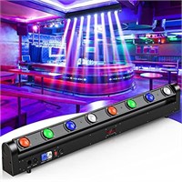 Moving Head DJ Light Bar, 120W 8 LED Beam RGBW Mov