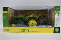 JOHN DEERE 1960 MODEL 2010 TRACTOR WITH KLB DISK