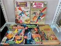 Vintage 12 cent & 50 cent Comics DC