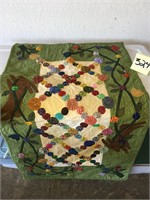 Quilted Yo-Yo Table Centerpiece/Runner