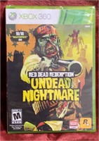 SEALED XBOX 360 Red Dead Redemption Undead Nmre