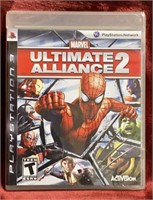 SEALED PS3 Marvel Ultimate Alliance 2 Factory Seal