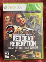 SEALED XBOX 360 Red Dead Redemption factory sealed