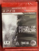 SEALED PS3 Medal Of Honor Factory Sealed