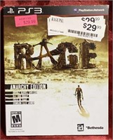 SEALED PS3 Rage Anarchy Edition factory Edition