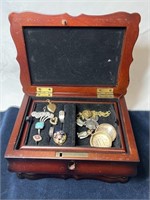 Beautiful Bombay Jewelry Box with Jewels