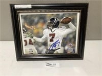 Michael Vick signed photo