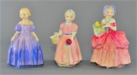 Three Small Royal Doulton Figurines