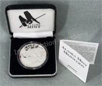 Alaska Mint Silver 1 Oz Coin