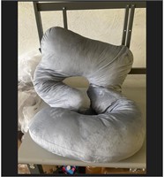 4x2ft pregnancy pillow grey