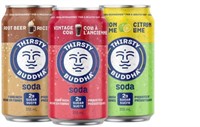 15-Pk Thirsty Buddha Soda Variety Pack 355 mL